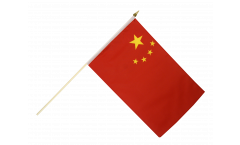 Stockflaggen aus Asien im Format 30 x 45 cm 