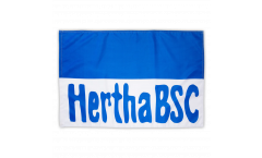 Flagge Hertha BSC Logo blau-weiß - 60 x 90 cm